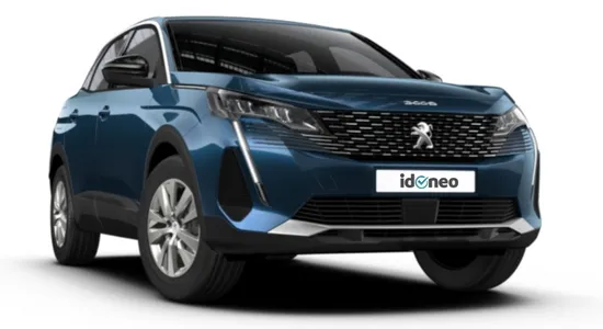 Peugeot 3008 SUV azul Peugeot 3008 SUV azul