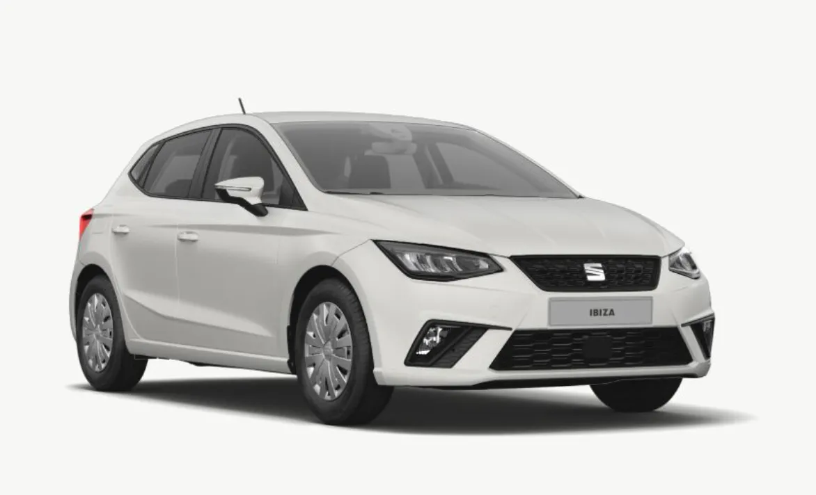 Seat Ibiza blanco