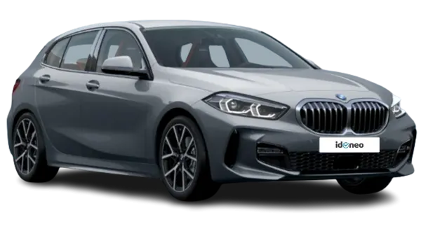 BMW Serie 1 cinco puertas gris-artense