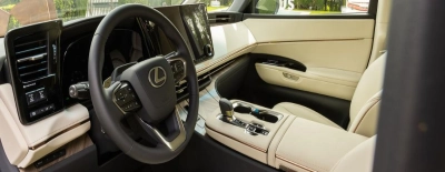 Interior del Lexus LM