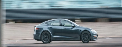 diseño exterior del Tesla Model S