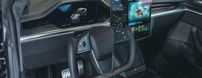 Interior del Tesla Model S