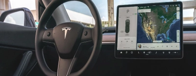 Interior del Tesla Model Y