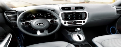 Interior kia soul ev