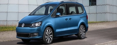 Volkswagen Sharan azul 