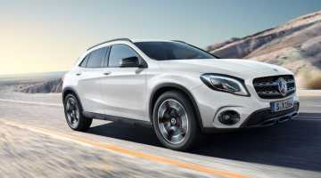 Mercedes GLA blanco