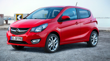 Opel Karl rojo