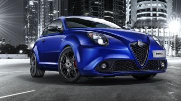 Alfa Romeo Mito azul