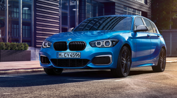 BMW Serie 1 5 puertas azul