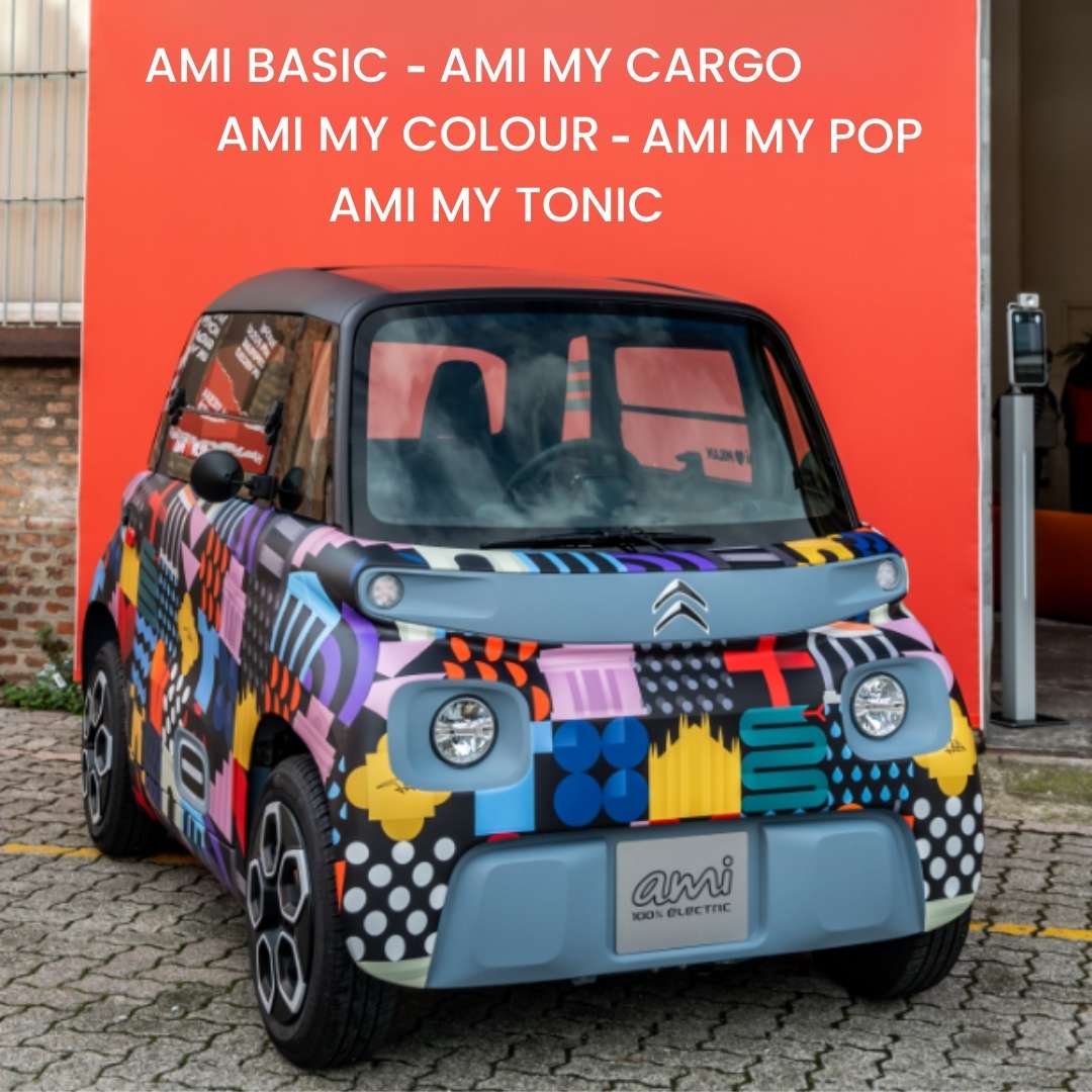 CITROEN AMI - BASIC - MY CARGO - MY COLOUR - MY POP - MY TONIC