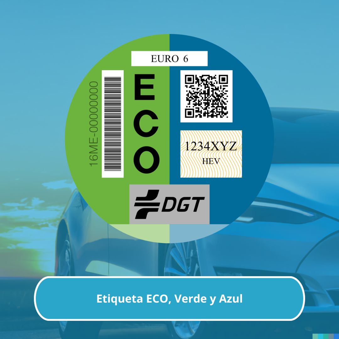 Etiqueta medioambiental ECO de la DGT