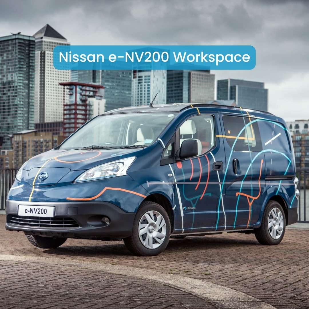 Nissan e-NV200 WorkSpace. Furgoneta eléctrica de reparto.