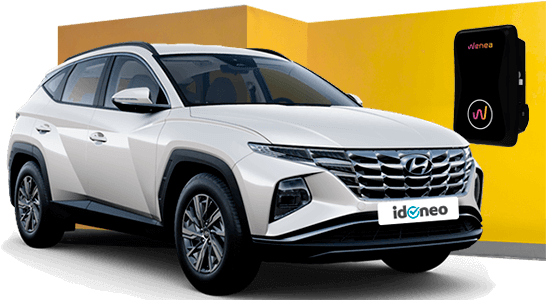 Hyundai Tucson blanco-electrico-2021
